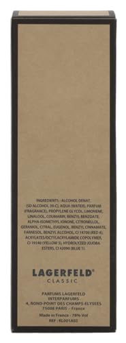 Lagerfeld Eau De Toilette Spray, 1.7 Ounce