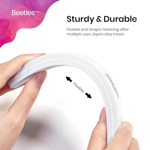 Beetles Nail File Nail Buffer, 10 pcs Sponge File and Buffers for Natural Nails, Double Sides Emery Boards for Nails, Nail Buffer and Shine Kit Nail Filer, 100/180 Grit Nail Files Fingernail Files