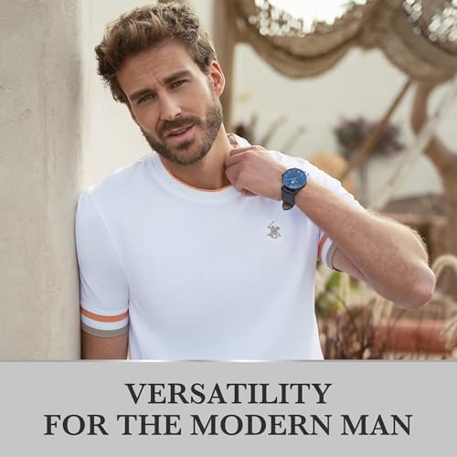 Beverly Hills Polo Club PLATINUM 3.4OZ EAU DE PARFUM - LONG LASTING FRAGRANCE (METAL HORSE CAP) CYLINDER BOX