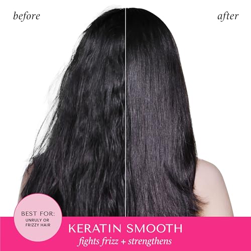 HASK Keratin 5-in-1 Leave-In Conditioner Duo (6oz-Qty 2) & Keratin Deep Conditioner Packette, Color Safe, Sulfate-Free, Paraben-Free, Gluten-Free, for All Hair Types