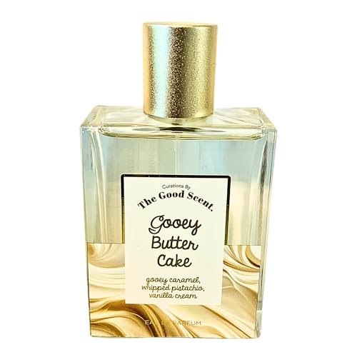 Gooey Butter Cake Eau de Parfum Spray for Women β 3.4 FL OZ / 100 ml β Sweet Perfume with Notes of Sugar, Caramel & Vanilla Cream β Long-Lasting Gourmand Fragrance