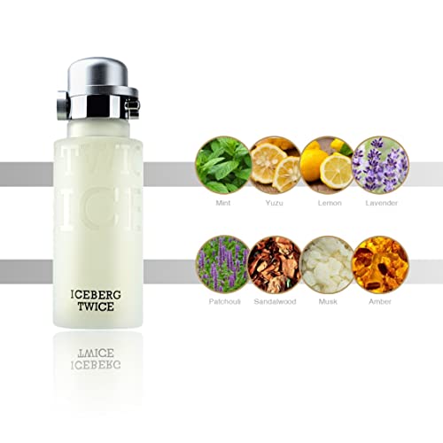Iceberg Twice By Iceberg For Men. Eau De Toilette Spray 4.2 Ounces