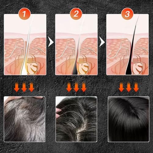 Gray Hair Reverse Shampoo Bar,Black Hair Soap for Deep Clean The Scalp Grey for Unisex Shampoo Soap for Women and Men