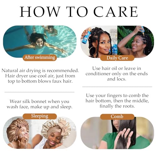 Goddess Locs Crochet Hair 12 Inch Faux Locs Crochet Hair 6 Packs Pre Looped Crochet Hair for Black Women, Boho Crochet Locs with Curly Ends 1B