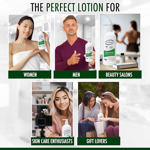 GLY MIRACLE Moisturizing Body Cream Lotion, 16 ounce - Non-Greasy Skin Humectant for Extremely Dry Skin, Hands, Body, and Feet, Fragrance-Free with Pure Glycerin for Nourishing Hydration.