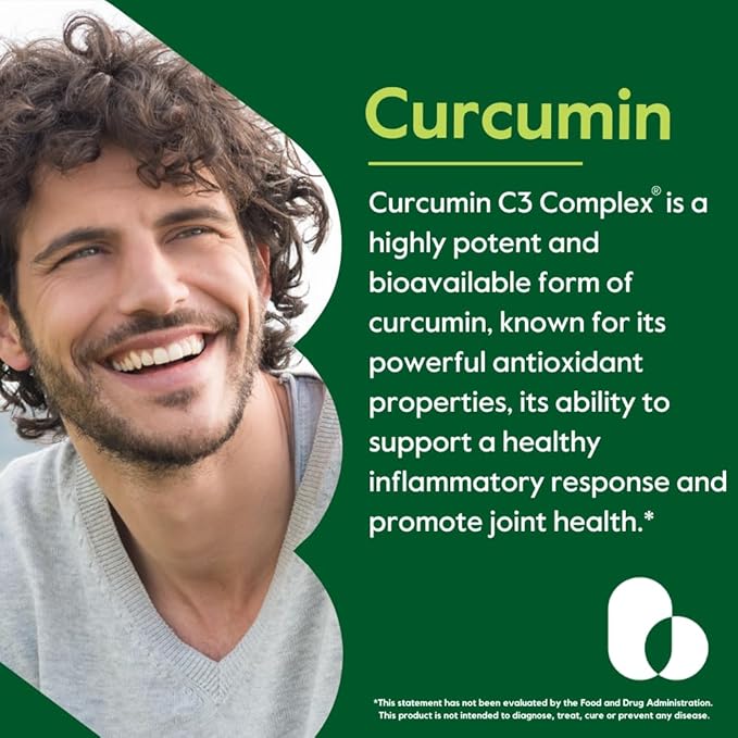 BESTVITE Curcumin 510mg (Turmeric)(120 Vegetarian Capsules) with Curcumin C3 Complex & Bioperine - Standardized to 95% Curcuminoids - No Stearates - Vegan - Non GMO - Gluten Free
