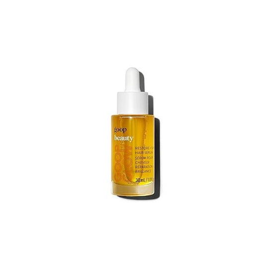 goop Beauty Hair Serum | Moisturizer for Frizz & Dryness Vitamin C, Sea Buckthorn, and Plumeria Monoi Oil Detangler to Help Shine Texture Paraben Silicone Free 1 fl oz