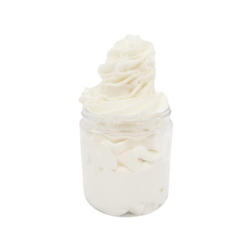 Honeysuckle Whipped Body Butter, natural lotion, organic, 4oz jar, made with shea butter, mango butter, coconut oil, almond oil