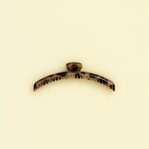 KAXI The ORIGINAL Hold Everything Hair Claw - Perfect for Thick & Thin Hair Straight, Wavy & Curly, Strong Clip With 52 teeth & Many Colors to Choose (Light Tortoise)