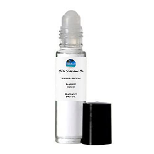 IDOLE For Women Type Hypoallergenic Pure Perfume Body Oil Roll On 1/3oz (10ml) CPS Fragrance Co. Impression made with Pure essential Oils + Organic Fractionated Coconut Oil