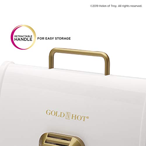 Gold N Hot Professional Ionic Soft Bonnet Hair Dryer | Reduce Frizz for Natural, Healthy-Looking Hair