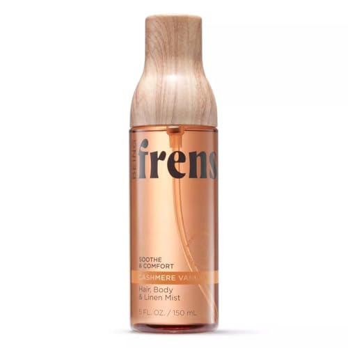 Being Frenshe Hair, Body & Linen Mist Body Spray with Essential Oils - Cashmere Vanilla - 5 fl oz (Pack of One)