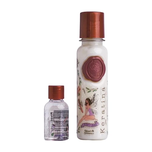 Keratina, RITUAL BOTANICO 120 ml - Keratin Treatment with 12 Natural Oils and Amino Acids for Shine, Softness and Nutrition. Original Product from COLOMBIA.