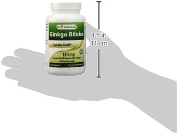 Best Naturals Ginkgo Biloba 120 mg 120 Capsules