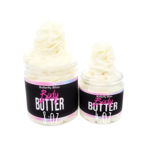 Honeysuckle Whipped Body Butter, natural lotion, organic, 4oz jar, made with shea butter, mango butter, coconut oil, almond oil