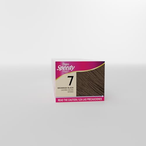 Bigen Speedy Conditioning Color Refill: 7 Brownish Black - 3 Pack