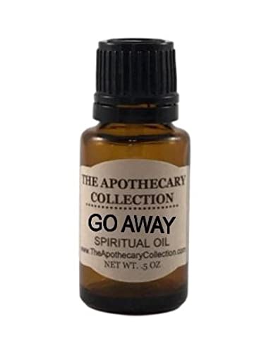 GO AWAY Spiritual Oil (aceite) for Hoodoo, Voodoo, Santeria, Wicca, Rootwork, & Spells