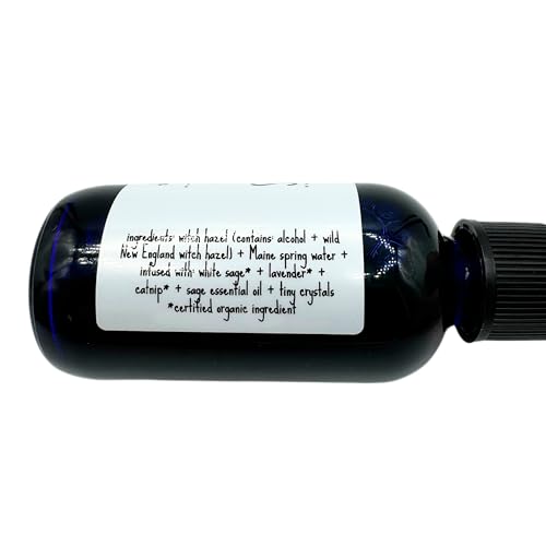 Good Spirits Smudging Spray - 2 fl oz - White Sage Smudge Spray - Crystal Cleansing - Sage Spray