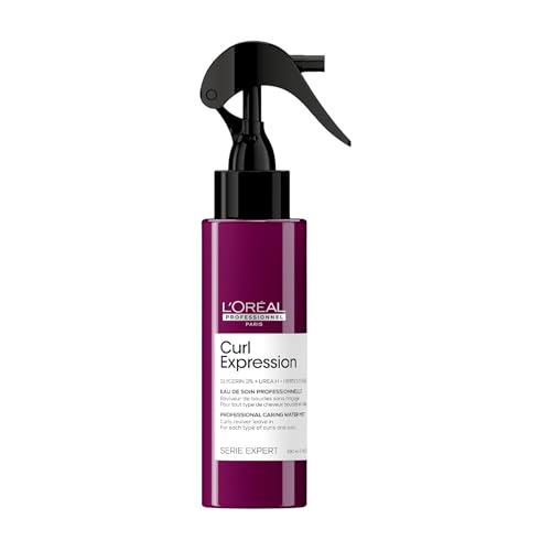L'Oréal Professionnel Paris Curls Reviver For Curly and Coily Hair - Revives Curls With Frizz Control - Sulfate, Silicone, Paraben and Alcohol-Free