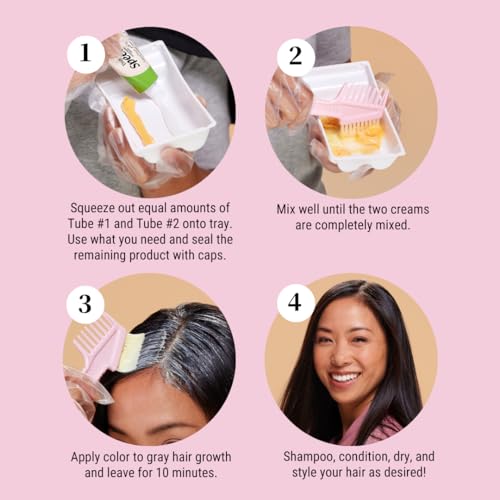 Bigen Speedy Conditioning Color Kit: 8 Natural Black - 3 Pack