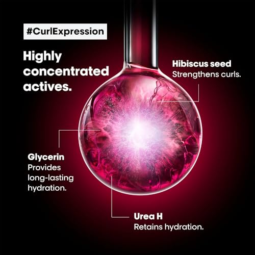 L'Oréal Professionnel Paris Curl Expression Definition Activator - For Curly and Coily Hair, Defines Curls and Coils, Silicone and Paraben-Free