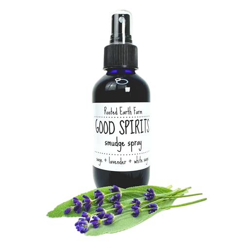 Good Spirits Smudge Spray - 4 fl oz - White Sage Smudging Spray - Room Cleansing - Sage Spray