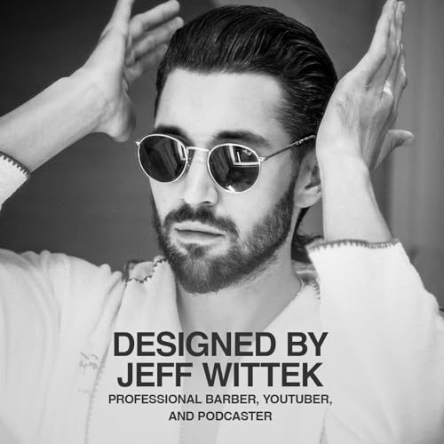 Jeff's Barbershop Clay Pomade, Sandalwood - Medium Hold, Matte Finish Hair Styling Cream Wax with Natural Beeswax & Castor Oil (3.4 fl oz/100ml)