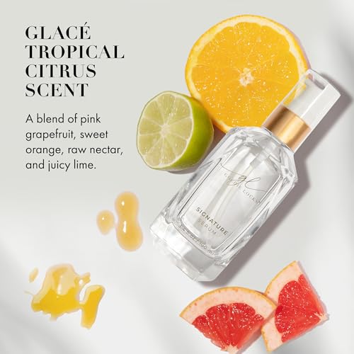 Goldie Locks Signature Serum, Strengthens & Revitalizes, Safe for Extensions & Colored Hair, Luxuriously Lightweight, Intense Nourishment & Shine, Heat & UV Protection, For All Hair Types, 1.7 fl oz