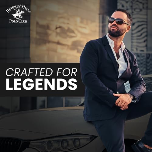 Beverly Hills Polo Club Men's Collection 4-Cologne Gift Set with Deluxe Tin Gift Box (Colognes may vary)