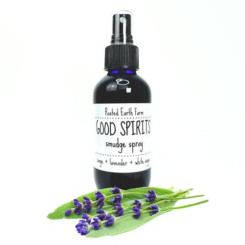 Good Spirits Smudge Spray - 4 fl oz - White Sage Smudging Spray - Room Cleansing - Sage Spray