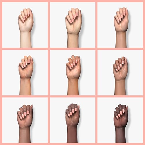 Beetles Nude Color Base Gel Nail Polish, 15ml Rubber Base 3 in 1 Neutral Brown Clear French Tip Base Color Gel Polish Nail Strengthener Soak Off Manicure Design DIY at Home