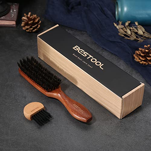 BESTOOL Hair Brush, Boar Bristle for Women Men, Detangling & Styling, Natural Bristles for Thin, Fine Hair