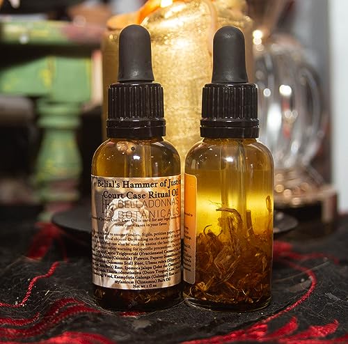 Belial’s Hammer of Justice Court Case Ritual Oil