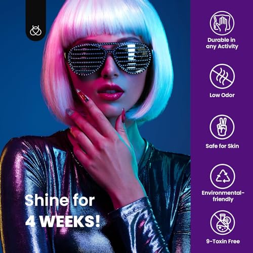 beetles Gel Polish 6 Colors Jelly Gel Nail Polish, Pink Red Black Blue Green Purple Sheer Jelly Gel Polish Translucent Effect Nail Concealer Spring Summer Gel Soak Off UV Manicure Gift for Women