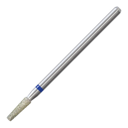 HYTOOS 2mm Tapered Barrel Cuticle Clean Nail Drill Bit, Russian Diamond Nail Bits Professional Safety Under Nail Cleaner Burr for Cuticle Dead Skin, Electric Nails Drill Accessories, Medium