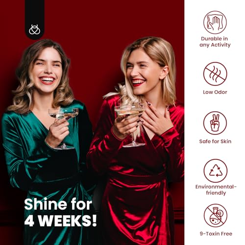 Beetles Cat Eye Gel Nail Polish Set, 6 Colors Glitter Red Pink Shiny Brown Burgundy Purple Blue Green Magnetic Effect Sparkle Stunning Nail Gel Polish Kit Soak Off UV Manicure Gifts for Women