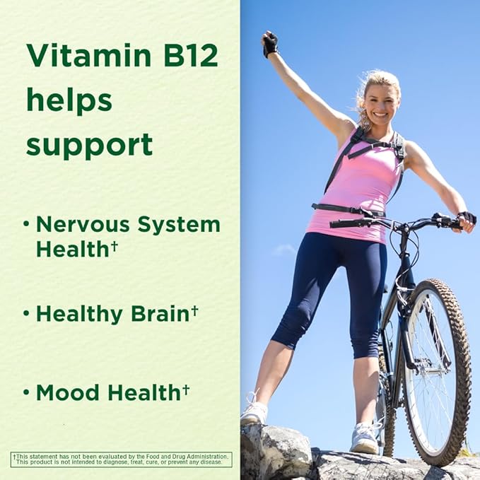 BioActive B12 Methylcobalamin 1000mcg - High Absorption, Supports Energy, Nerve & Heart Health - 120 Vegan Capsules, Non-GMO, Made in USA