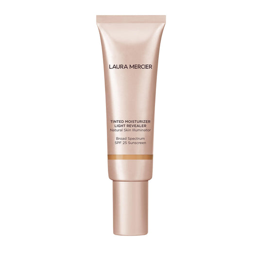 Laura Mercier Tinted Moisturizer Light Revealer Natural Skin Illuminator with SPF 25: All Day Hydration, Ultra-Sheer Coverage, Luminous & Radiant Finish, Skin Tint, Sand