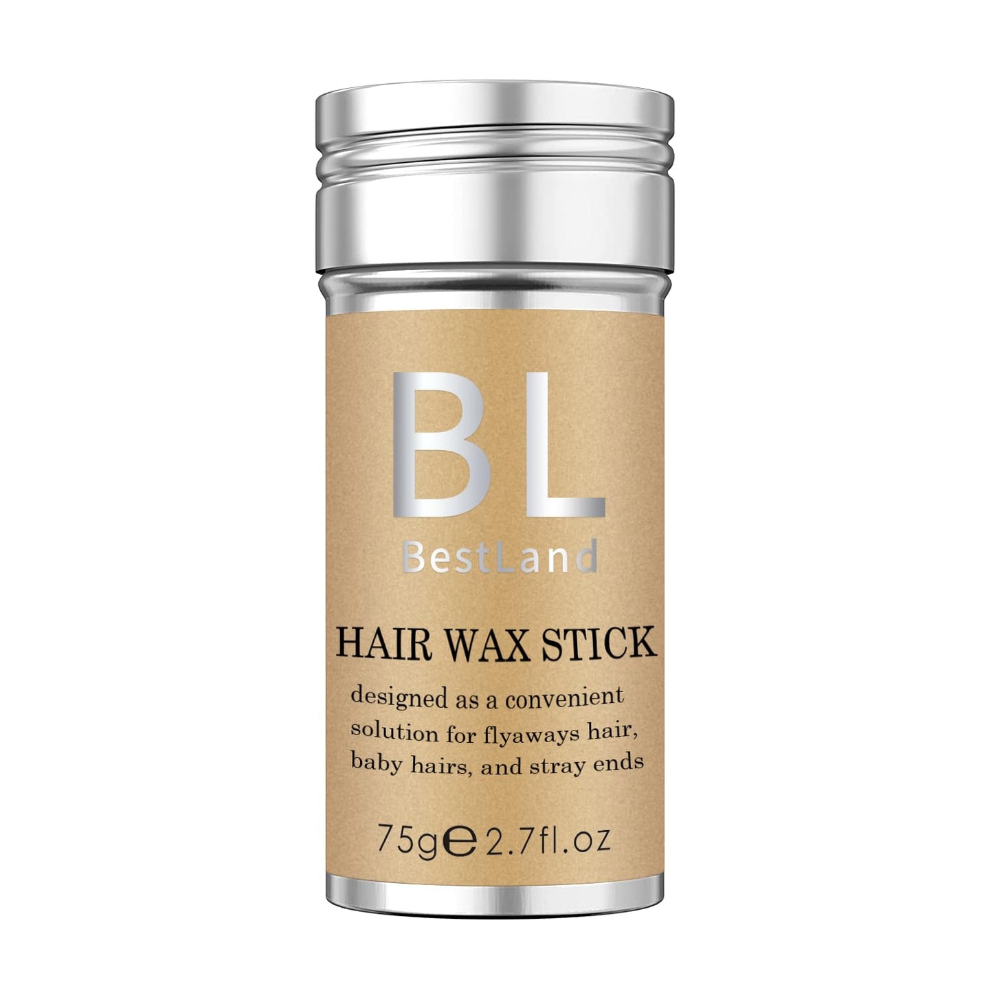 BestLand Hair Wax Stick – Non-Greasy, No-Residue Tamer for Flyaways, Frizz & Baby Hair, Styling Stick for Edges & Slick Back Looks, for Women, Men & Kids