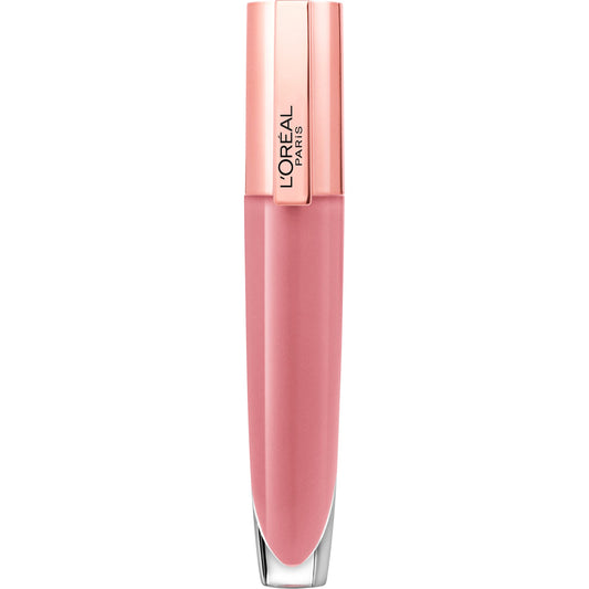 L'Oreal Paris Glow Paradise Hydrating Tinted Lip Balm-in-Gloss with Pomegranate Extract & Hyaluronic Acid, Ultra-Gentle, Non-Sticky Formula, Blissful Blush, 0.23 fl oz