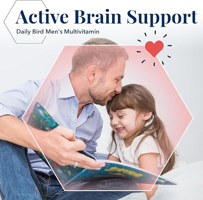 Best Nest Wellness Men's Multi Plus - Daily Multivitamin for Brain & Energy Health Support - Daily Multivitamin for Men - Probiotics & Digestive Enzyme Formula - 30 Caplets