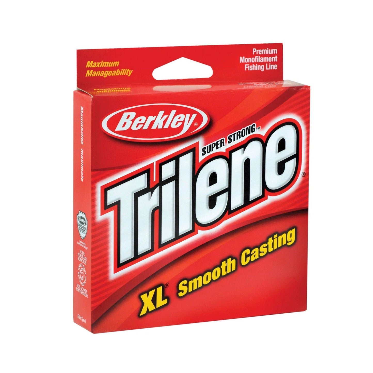 Berkley Trilene® XL®, Clear, 17lb | 7.7kg, 110yd | 100m Monofilament Fishing Line, Suitable for Freshwater Environments