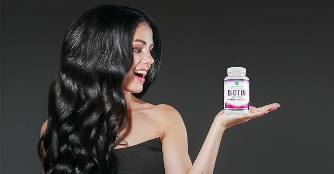 Best Earth Naturals Biotin 10,000mcg - Extra Strength Biotin Vitamin Supplement to Support Hair Growth, Strong Nails, Long Eye Lashes and Healthy Skin