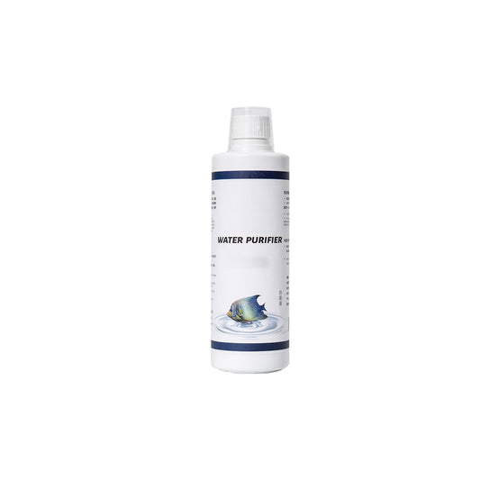 Hxlazmoo Natural Formula Fish Tank Water Purifier 150ml – Safe for Fish & Plants, Long-Lasting Water Clarifier with Measuring Cap, Balances pH & Reduces Weekly Maintenance