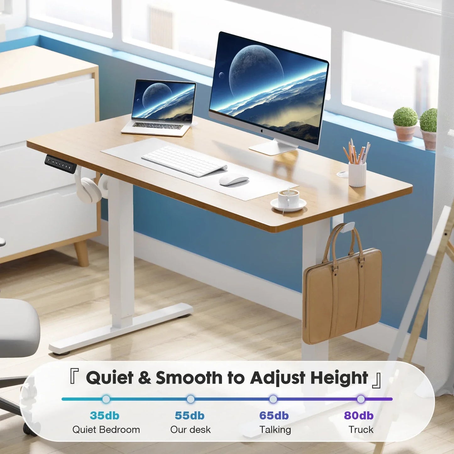 JHK Electric Standing Desk Adjustable