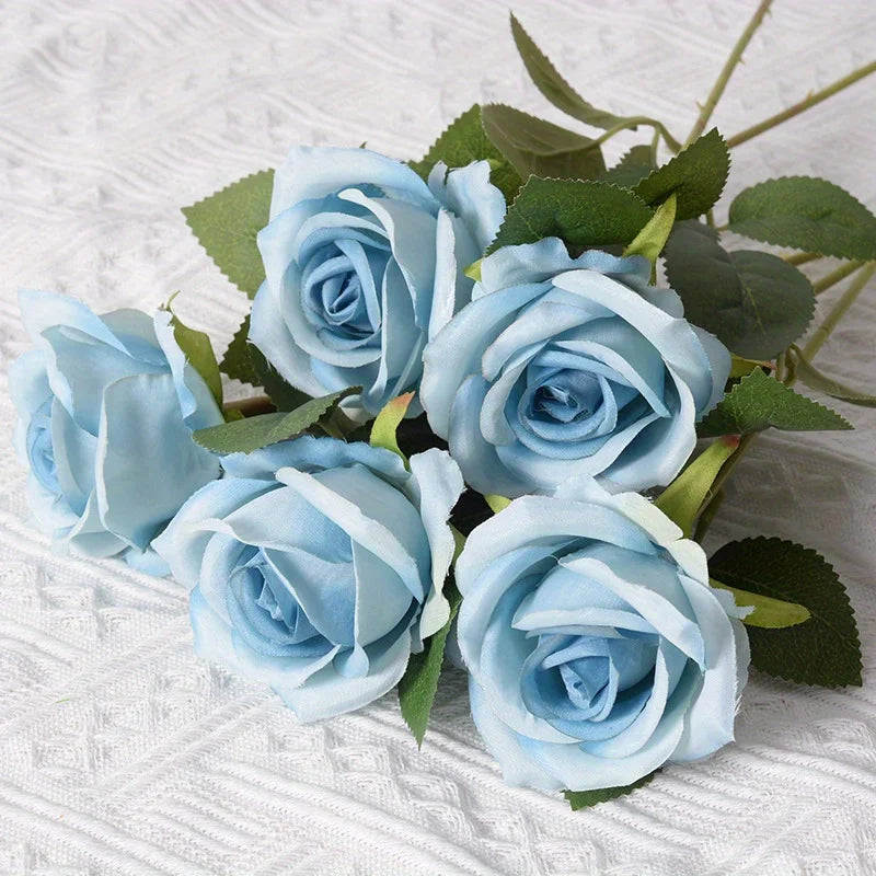 20PCS Realistic Artificial Rose Bouquet