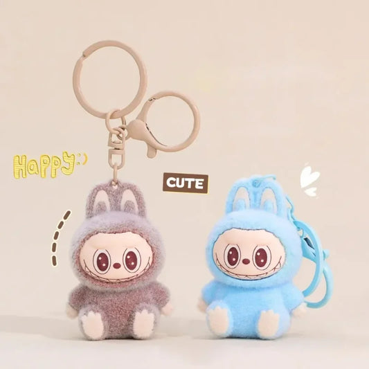 Labubu Keychain Blind Bag The Monsters Vinyl Face Doll