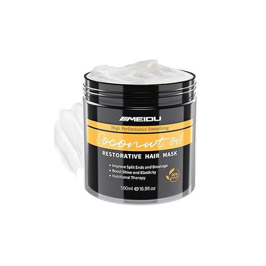 Hair Mask for Damaged Hair, keratin Treatment Women Men, Deep Conditioning Dry and Growth(500ml,16.9oz)