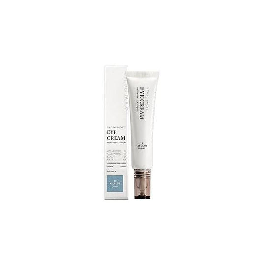 Hydro Boost Eye Cream Hyaluronic Acid Shea Butter Panthenol Deep Hydrating and Nourishing Korean Skincare (0.85 fl oz/25ml)
