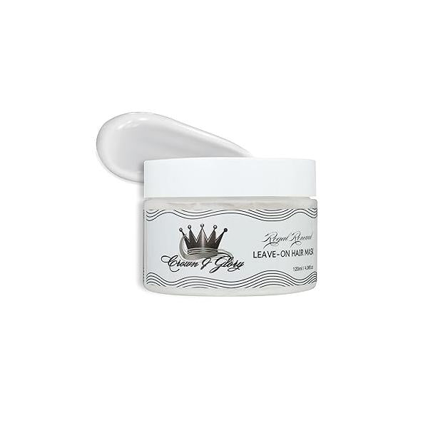 GOODY 2'S Crown & Glory Hair Mask - Leave-On Deep Conditioning Treatment for Soft, Shiny Healthy Hair, 120ml (4.06 fl oz)